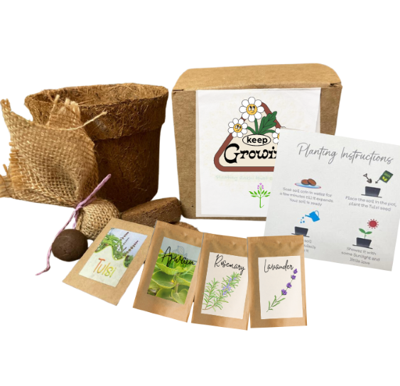 Organic Grow Kit for Gifting
